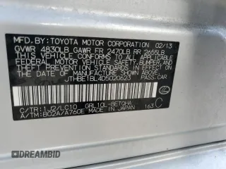 2013 Lexus GS 350 z VIN JTHBE1BL4D5020623, wystawiony jako Copart lot #57335025 z przebiegiem 160 286 mil mil oraz Szkoda całkowita • Salvage title. Historia ofert i sprzedaży dostępna na DreamBid. Obrazek 12.