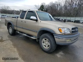 2002 Toyota Tundra SR5 with VIN 5TBBT44172S317356, listed as a Copart auction lot 47207575 with 245,172 mi miles and Salvage Title. Bid and sale history available at carsss.com. Image 4.