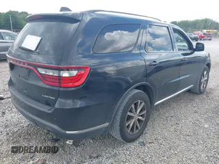 2016 Dodge Durango Limited with VIN 1C4RDHDG5GC340593, listed as a IAAI auction lot 42718563 with 191,071 mi miles and . Bid and sale history available at DreamBid. Image 4.