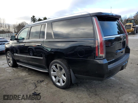 2017 Cadillac Escalade ESV Luxury z VIN 1GYS4HKJ4HR123772, wystawiony jako Copart lot #43765955 z przebiegiem 251 994 mil mil oraz Czysty tytuł • Clean title. Historia ofert i sprzedaży dostępna na DreamBid. Obrazek 2.