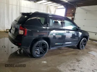 2016 Jeep Compass Sport with VIN 1C4NJDBBXGD598240, listed as a Copart auction lot 57887495 with 152,932 mi miles and Salvage title. Bid and sale history available at DreamBid. Image 3.