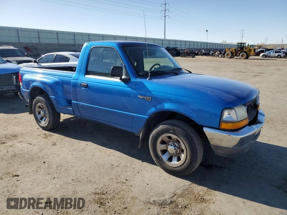 2000 Ford Ranger XL with VIN 1FTYR10V8YPB20951, listed as a Copart auction lot 54368935 with 223,899 mi miles and Clean Title. Bid and sale history available at carsss.com. Image 4.