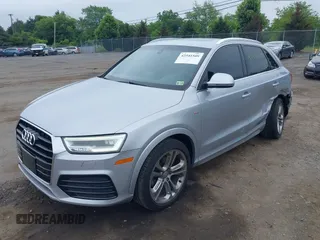 2016 Audi Q3 Prestige with VIN WA1FFCFS9GR007872, listed as a IAAI auction lot 42541509 with 86,187 mi miles and . Bid and sale history available at DreamBid. Image 2.