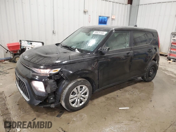 2021 Kia Soul LX with VIN KNDJ23AU6M7765776, listed as a Copart auction lot 88629165 with 85,708 mi miles and Non Repairable. Bid and sale history available at carsss.com. Image 1.
