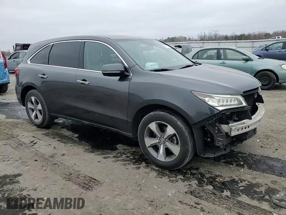 2014 Acura MDX with VIN 5FRYD3H27EB015567, listed as a Copart auction lot 48972145 with 120,245 mi miles and Salvage Title. Bid and sale history available at carsss.com. Image 11.