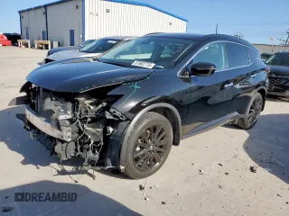 2023 Nissan Murano SV z VIN 5N1AZ2BJ4PC115006, wystawiony jako Copart lot #57662715 z przebiegiem 40 681 mil mil oraz Szkoda całkowita • Salvage title. Historia ofert i sprzedaży dostępna na DreamBid. Obrazek 1.