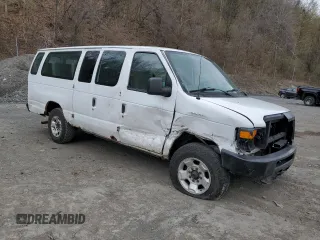 2011 Ford Econoline Cargo Commercial with VIN 1FTNS2EW2BDA16575, listed as a Copart auction lot 52884745 with 248,455 mi miles and Salvage Title. Bid and sale history available at DreamBid. Image 4.
