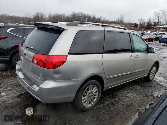 2009 Toyota Sienna XLE with VIN 5TDBK22C59S024455, listed as a Copart auction lot 44495215 with 215,282 mi miles and Salvage Title. Bid and sale history available at DreamBid. Image 3.