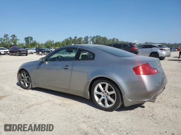 2004 Infiniti G35 Coupe w/Leather with VIN JNKCV54E74M819442, listed as a Copart auction lot 50346995 with 198,586 mi miles and Salvage Title. Bid and sale history available at carsss.com. Image 2.