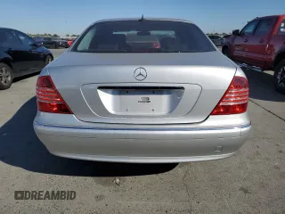 2003 Mercedes-Benz S-Class 4.3L with VIN WDBNG70J73A353125, listed as a Copart auction lot 73850844 with 142,282 mi miles and Clean Title. Bid and sale history available at carsss.com. Image 6.