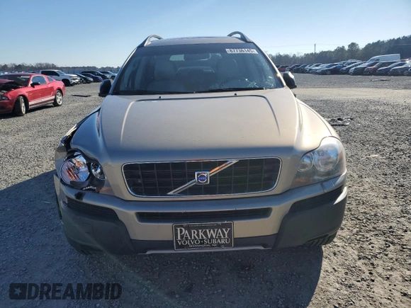 2005 Volvo XC90 with VIN YV1CZ911451159324, listed as a Copart auction lot 87736145 with 127,549 mi miles and Salvage Title. Bid and sale history available at carsss.com. Image 5.
