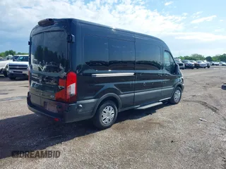 2019 Ford Transit Passenger XL with VIN 1FBZX2CM0KKA47375, listed as a IAAI auction lot 42087499 with 93,021 mi miles and . Bid and sale history available at DreamBid. Image 4.