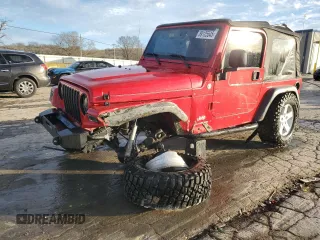 2006 Jeep Wrangler SE with VIN 1J4FA29136P756544, listed as a Copart auction lot 89125545 with 124,066 mi miles and Salvage Title. Bid and sale history available at carsss.com. Image 1.