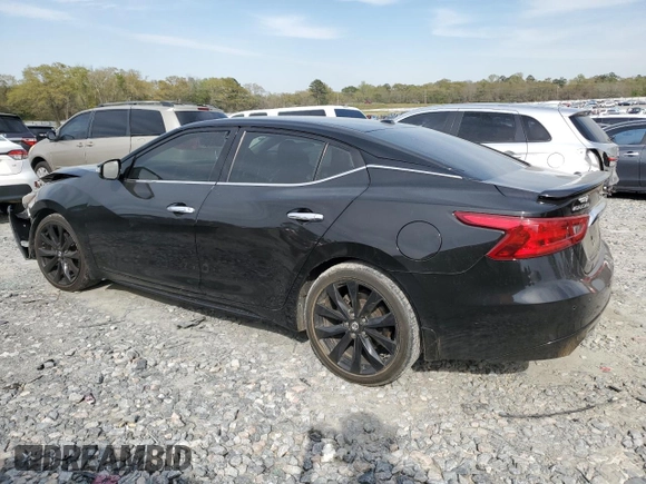 2017 Nissan Maxima SV with VIN 1N4AA6AP3HC452802, listed as a Copart auction lot 50553295 with 189,349 mi miles and Salvage Title. Bid and sale history available at DreamBid. Image 2.
