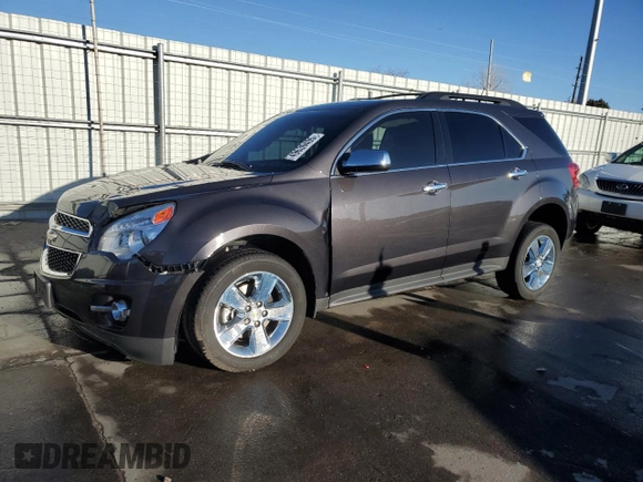2015 Chevrolet Equinox LT with VIN 2GNFLFE36F6382579, listed as a Copart auction lot 49639405 with 49,502 mi miles and Salvage Title. Bid and sale history available at DreamBid. Image 1.