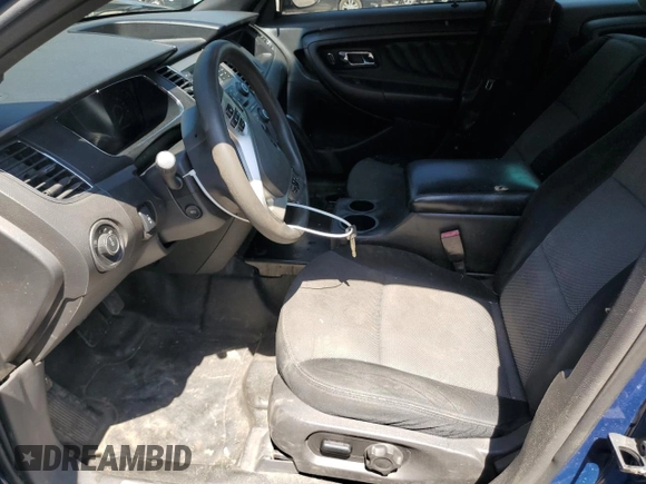 2013 Ford Police Interceptor with VIN 1FAHP2MT9DG165014, listed as a Copart auction lot 55178385 with 184,133 mi miles and Clean title. Bid and sale history available at DreamBid. Image 7.