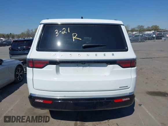 2024 Jeep Wagoneer Series III with VIN 1C4SJVDP9RS104904, listed as a IAAI auction lot 41912274 with 46,799 mi miles and . Bid and sale history available at DreamBid. Image 16.