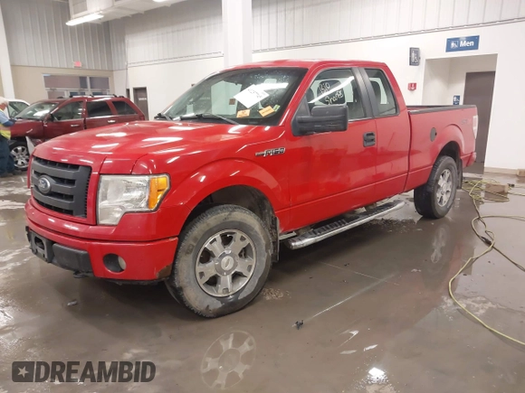 2010 Ford F-150 XL with VIN 1FTEX1EW4AKE80389, listed as a IAAI auction lot 41257745 with 214,968 mi miles. Bid and sale history available at carsss.com. Image 21.