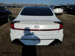 2023 Hyundai Sonata SEL Plus with VIN KMHL44J27PA265524, listed as a Copart auction lot 44438325 with 61,911 mi miles and Salvage Title. Bid and sale history available at carsss.com. Image 6.