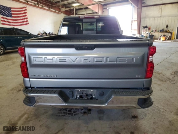 2019 Chevrolet Silverado 1500 LT with VIN 1GCRYDED9KZ265677, listed as a Copart auction lot 70250244 with 52,747 mi miles and Clean Title. Bid and sale history available at carsss.com. Image 6.