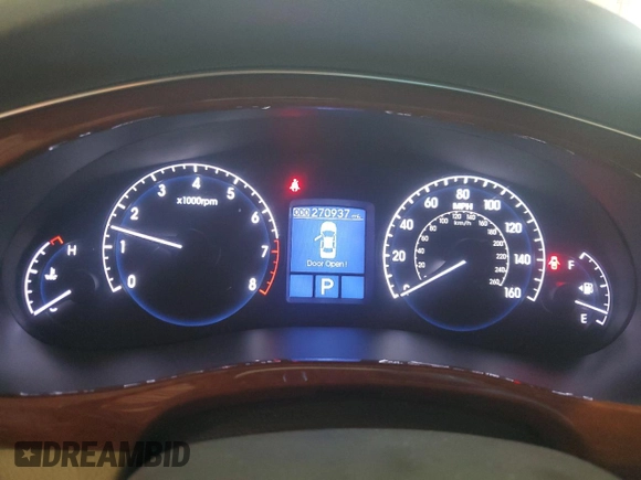 2012 Hyundai Genesis 3.8L z VIN KMHGC4DD4CU203315, wystawiony jako Copart lot #51670355 z przebiegiem 270 937 mil mil oraz Szkody całkowita. Historia ofert i sprzedaży dostępna na DreamBid. Obrazek 9.