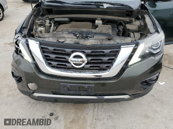 2019 Nissan Pathfinder SV z VIN 5N1DR2MM1KC578332, wystawiony jako Copart lot #51585115 z przebiegiem 113 522 mil mil oraz Szkoda całkowita • Salvage title. Historia ofert i sprzedaży dostępna na DreamBid. Obrazek 13.