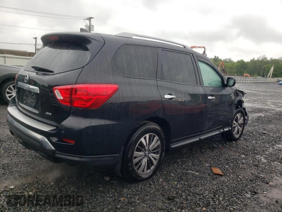 2020 Nissan Pathfinder S with VIN 5N1DR2AM1LC643797, listed as a Copart auction lot 57568435 with 99,852 mi miles and Salvage title. Bid and sale history available at DreamBid. Image 3.