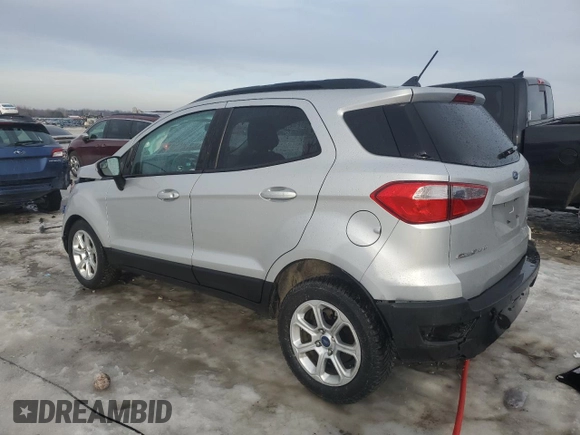 2019 Ford EcoSport SE with VIN MAJ3S2GE2KC272352, listed as a Copart auction lot 46612035 with 83,318 mi miles and Salvage Title. Bid and sale history available at DreamBid. Image 2.