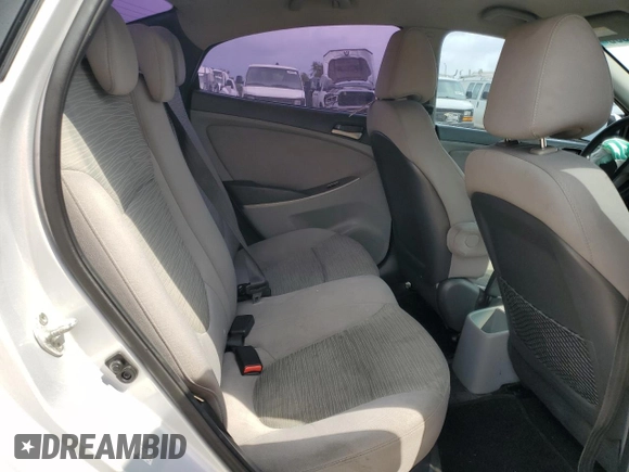 2016 Hyundai Accent SE z VIN KMHCT4AE8GU077185, wystawiony jako Copart lot #55347335 z przebiegiem 191 483 mil mil oraz Szkoda całkowita • Salvage title. Historia ofert i sprzedaży dostępna na DreamBid. Obrazek 10.