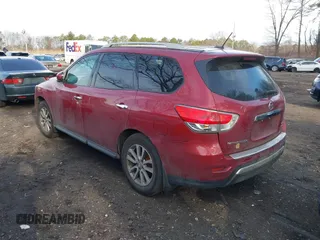2015 Nissan Pathfinder SV z VIN 5N1AR2MM4FC706409, wystawiony jako IAAI lot #41875922 z przebiegiem 264 330 mil mil oraz . Historia ofert i sprzedaży dostępna na DreamBid. Obrazek 3.