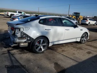 2016 Kia Optima SX Turbo with VIN 5XXGW4L20GG016273, listed as a Copart auction lot 55533855 with 114,108 mi miles and Salvage title. Bid and sale history available at DreamBid. Image 3.