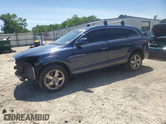 2014 Audi Q7 Premium Plus с VIN WA1LGAFE6ED019857, выставлен на аукционе Copart как лот 55865245 с пробегом 61 181 миль миль и Списание • Salvage title. История ставок и продаж доступна на DreamBid. Изображение 1.