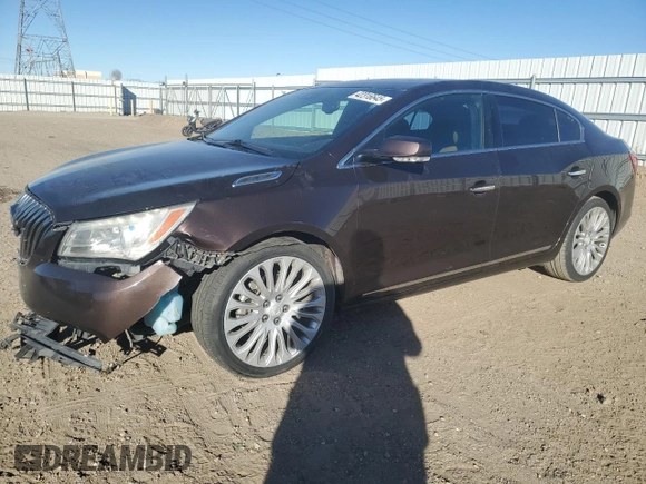 2015 Buick LaCrosse Premium II with VIN 1G4GF5G36FF232727, listed as a Copart auction lot 42316645 with 110,669 mi miles and Salvage Title. Bid and sale history available at DreamBid. Image 1.