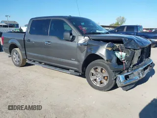 2015 Ford F-150 XL with VIN 1FTEW1CP3FKE84844, listed as a IAAI auction lot 41143996 with 162,714 mi miles. Bid and sale history available at carsss.com. Image 1.