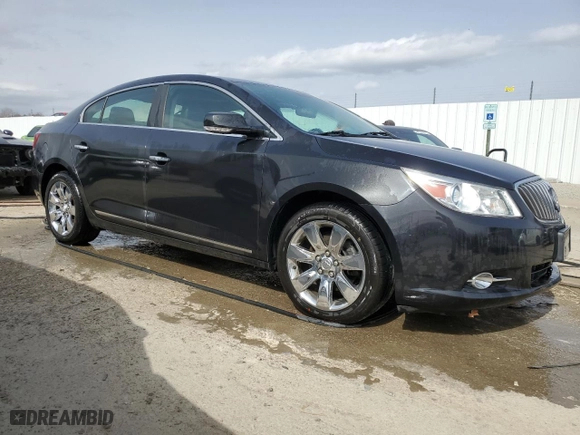 2013 Buick LaCrosse Premium II with VIN 1G4GF5G37DF126266, listed as a Copart auction lot 49412605 with 201,030 mi miles and Salvage Title. Bid and sale history available at carsss.com. Image 4.