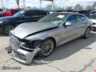 2021 Genesis G80 2.5T with VIN KMTGB4SC2MU047585, listed as a IAAI auction lot 41752100 with 41,140 mi miles. Bid and sale history available at carsss.com. Image 18.