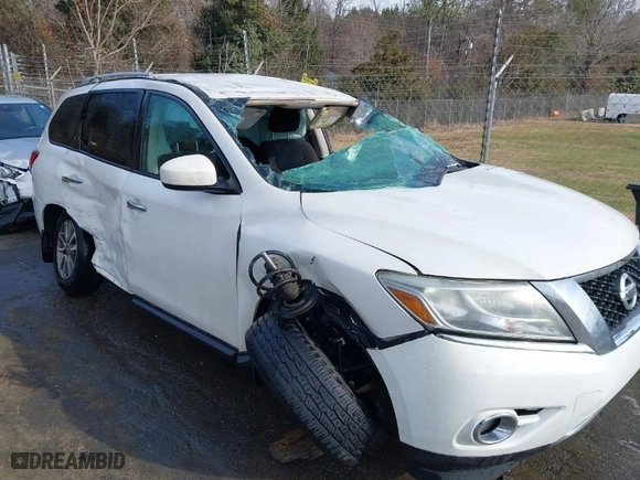 2013 Nissan Pathfinder SL with VIN 5N1AR2MN9DC672800, listed as a IAAI auction lot 41161165 with 172,678 mi miles. Bid and sale history available at carsss.com. Image 6.