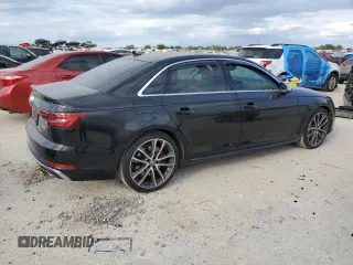 2019 Audi S4 Premium Plus with VIN WAUB4AF40KA034611, listed as a Copart auction lot 75869594 with 57,580 mi miles and Clean Title. Bid and sale history available at carsss.com. Image 3.