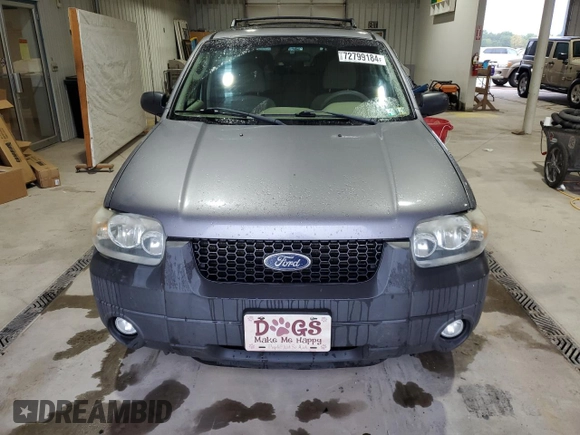 2007 Ford Escape XLT with VIN 1FMYU93107KA67692, listed as a Copart auction lot 72799184 with 230,668 mi miles and Salvage Title. Bid and sale history available at carsss.com. Image 5.