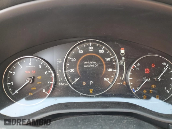 2024 Mazda CX-30 S with VIN 3MVDMBAM7RM673718, listed as a Copart auction lot 55478305 with 16,745 mi miles and Salvage title. Bid and sale history available at DreamBid. Image 9.