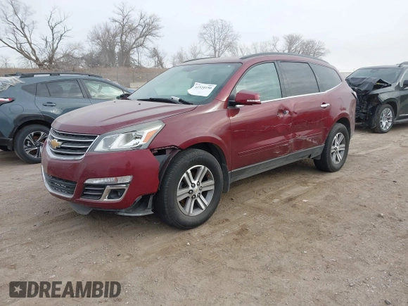 2015 Chevrolet Traverse LT with VIN 1GNKVHKD6FJ191913, listed as a IAAI auction lot 41524150 with 148,066 mi miles and . Bid and sale history available at DreamBid. Image 21.