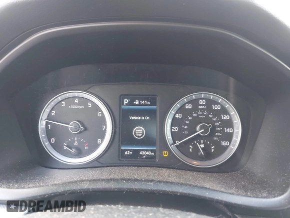 2018 Hyundai Sonata Limited with VIN 5NPE34AF9JH624049, listed as a IAAI auction lot 41977082 with 43,040 mi miles. Bid and sale history available at carsss.com. Image 7.