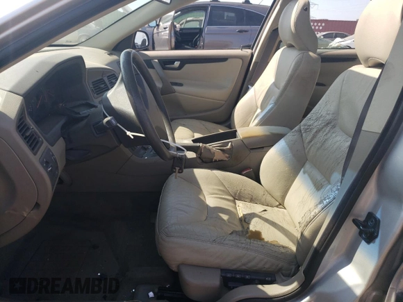 2001 Volvo S60 with VIN YV1RS61R412049929, listed as a Copart auction lot 69078954 with 0 mi miles and Salvage Title. Bid and sale history available at carsss.com. Image 7.