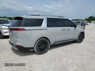 2022 Kia Carnival SX with VIN KNDNE5H30N6143425, listed as a Copart auction lot 53691444 with 73,588 mi miles and Salvage Title. Bid and sale history available at carsss.com. Image 3.
