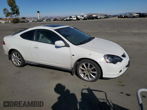 2002 Acura RSX Auto with VIN JH4DC54872C019263, listed as a Copart auction lot 76640754 with 213,897 mi miles and Clean Title. Bid and sale history available at carsss.com. Image 4.