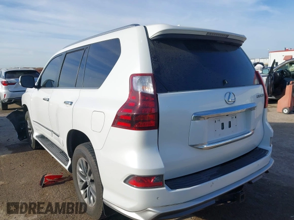 2019 Lexus GX 460 z VIN JTJBM7FX8K5216952, wystawiony jako IAAI lot #41820136 z przebiegiem 112 935 mil mil oraz . Historia ofert i sprzedaży dostępna na DreamBid. Obrazek 3.