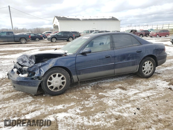 2003 Buick Regal GS with VIN 2G4WF551431146624, listed as a Copart auction lot 83631864 with 185,115 mi miles and Clean Title. Bid and sale history available at carsss.com. Image 1.