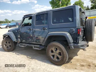 2018 Jeep Wrangler JK Unlimited Golden Eagle with VIN 1C4BJWDG4JL881205, listed as a Copart auction lot 60770374 with 53,350 mi miles and Salvage Title. Bid and sale history available at carsss.com. Image 2.