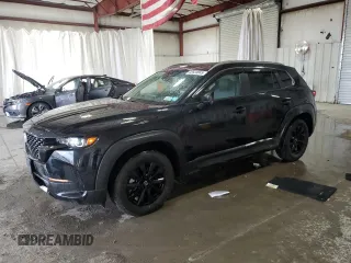 2025 Mazda CX-50 S Preferred with VIN 7MMVABBM1SN323218, listed as a Copart auction lot 43523945 with 3,912 mi miles and Salvage Title. Bid and sale history available at carsss.com. Image 1.