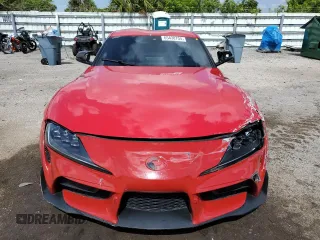 2020 Toyota GR Supra 3.0 with VIN WZ1DB4C09LW026422, listed as a Copart auction lot 65438704 with 58,505 mi miles and Salvage Title. Bid and sale history available at carsss.com. Image 5.